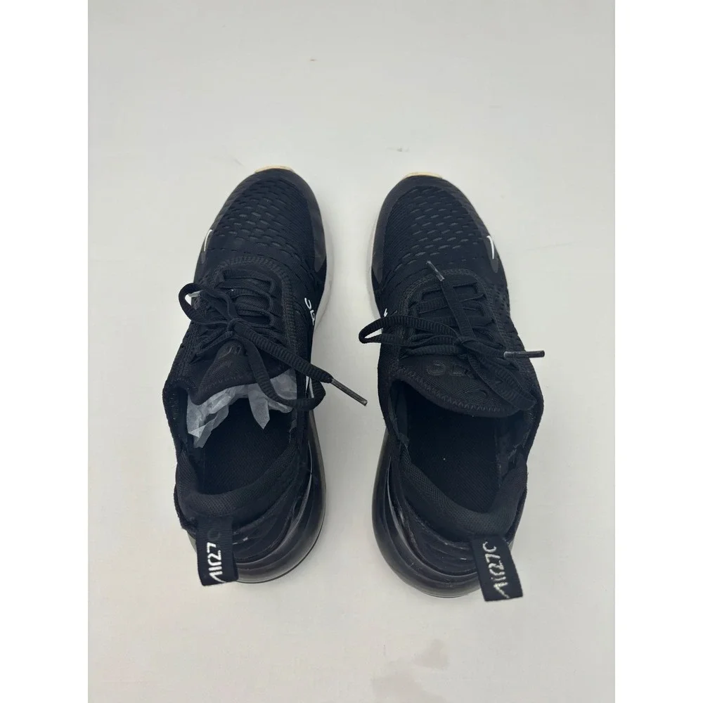 Nike Air Max 270 GS Black White Solar Red 943345-001 Kids Size 6.5Y Mens 6.5